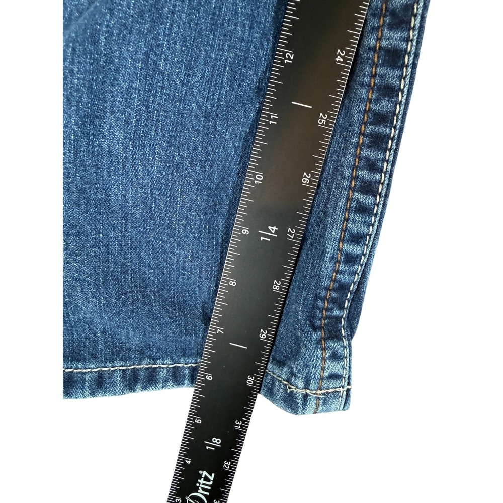 Ariat M4 Authentic Boot Jeans Mens 32x32 (33x30) Blue Denim Low Rise Distressed - Picture 6 of 7